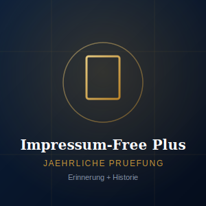 Impressum-Free Plus